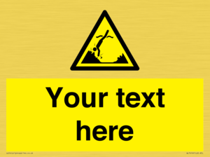 Custom Warning submerged objects